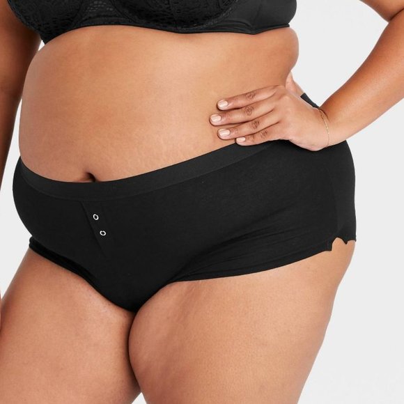 Auden Other - Auden Women's Plus Size Cotton Boyshort 2 Pair